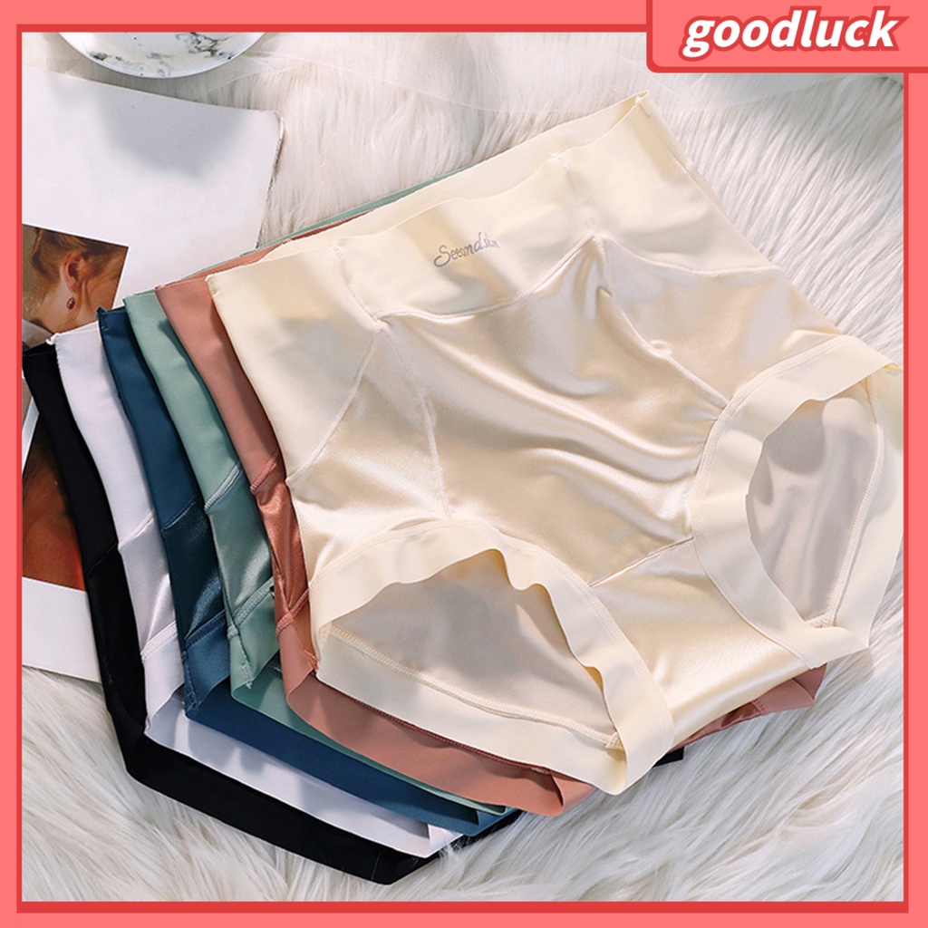 [GLO] Quần Lót Mềm Mại Lưng Cao Co Giãn Không Đường May Thoáng Khí Chống Nhăn Có Kích Thước Bên Trong Dành Cho Bạn Nữ