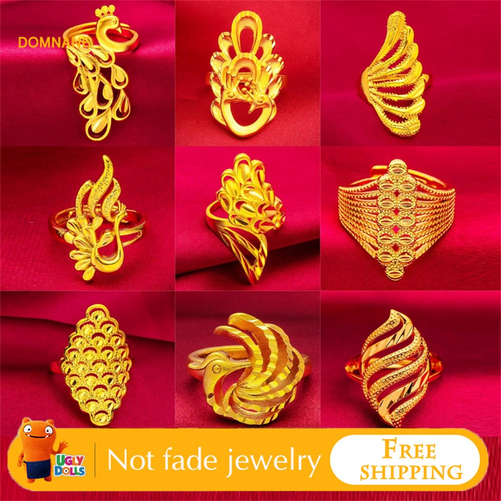 Nhẫn Mạ Vàng Nhiều Lựa Chọn