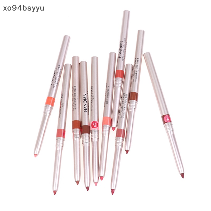 Chì Kẻ Viền Môi Xoay Tự Động Không Thấm Nước 10 Màu Tùy Chọn Xo94Bsyu