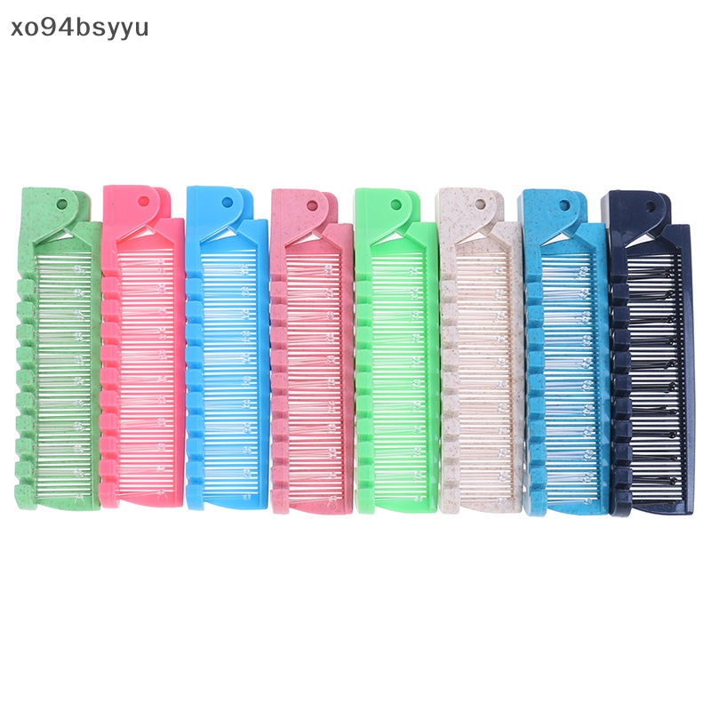 Lược Chải Tóc Xo94Bsyu Thiết Kế Hai Đầu Bằng Nhựa Có Thể Gập Lại Tiện Dụng Khi Đi Du Lịch