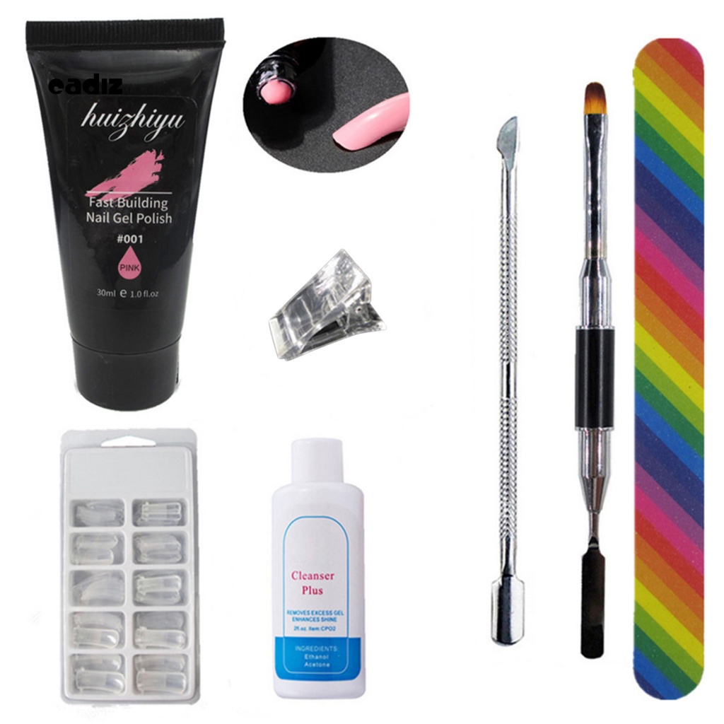 Set 7 Kẹp Cố Định Ngón Tay Màu Cầu Vồng Tiện Dụng Khi Trang Trí Móng Nghệ Thuật