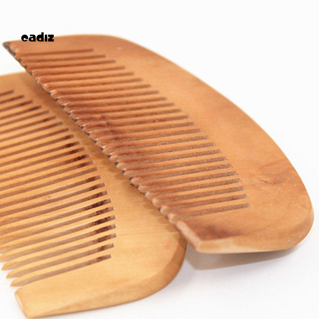 Bộ 2 Lược Gỗ Chống Tĩnh Điện Chăm Sóc Tóc Cho Nữ