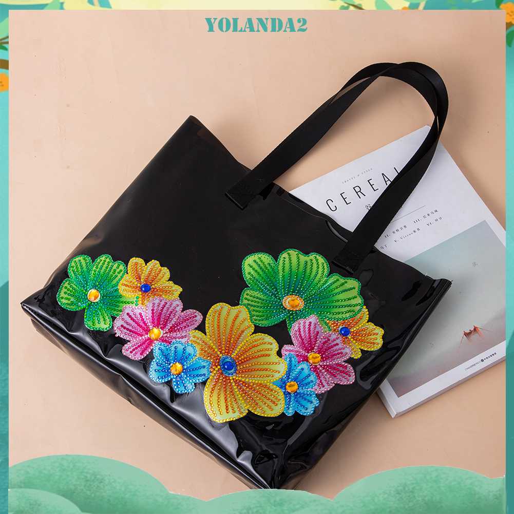 Túi Tote Đựng Tranh Đính Đá Thủ Công Dành Cho Nữ