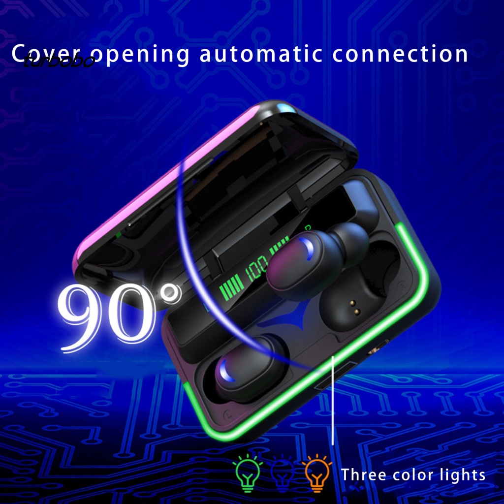 Tai Nghe Thể Thao Không Dây E10 Mega Bass RGB Tích Hợp Đèn Kết Nối Bluetooth 5.1 Chuyên Dụng Chơi Game