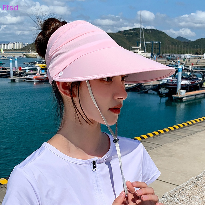 {Ffsd} Mũ Chống Nắng Vành Rộng Chống Tia UV Phiên Bản Hàn Quốc Mùa Hè Cho Nữ * Bán Chạy
