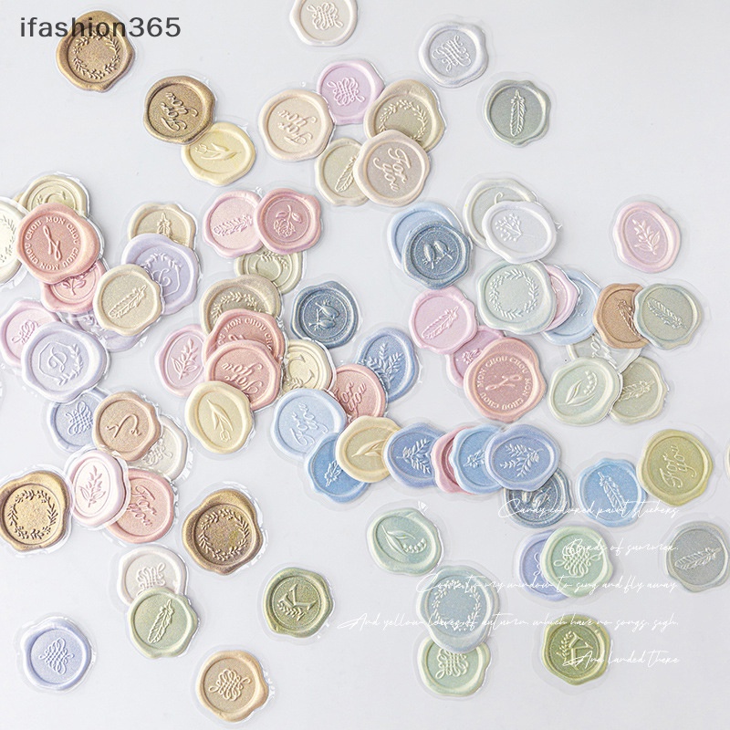 Set 18 Miếng Dán Trang Trí Niêm Phong DIY Thời Trang ifashion365