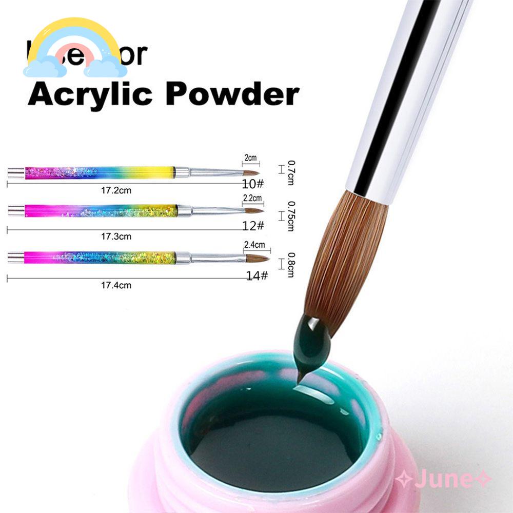 Bộ Cọ Vẽ Móng Tay Acrylic Kèm Bột Đắp Móng Nghệ Thuật