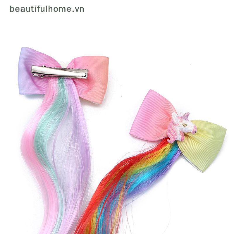 1 Kẹp Tóc Hoạt Hình Xinh Xắn Cho Bé Gái