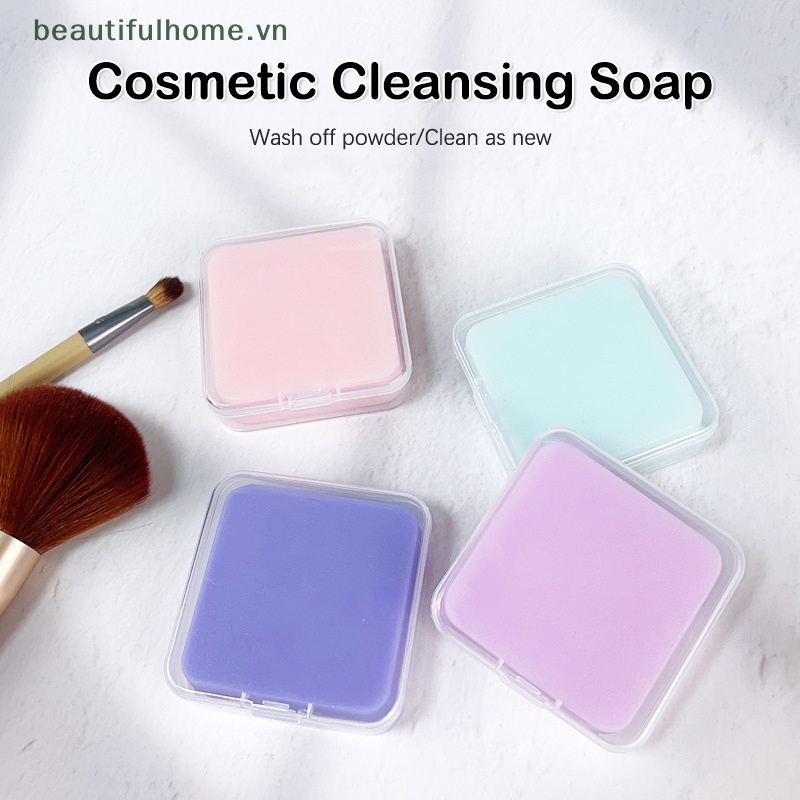 Xà Phòng Vệ Sinh Cọ Trang Điểm Tiện Dụng Chất Lượng Cao