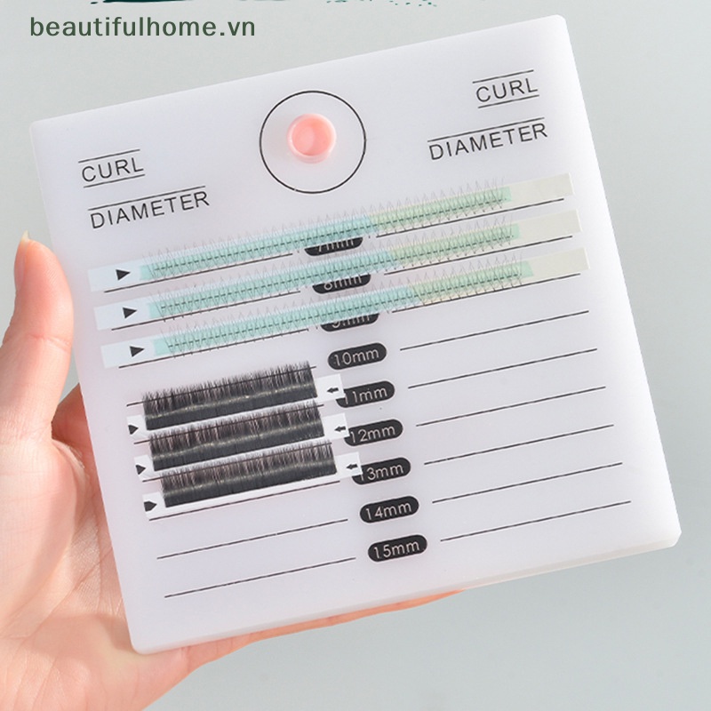 Khay Đựng Keo Dán Lông Mi Giả 2 Trong 1 Bằng Acrylic Tiện Dụng