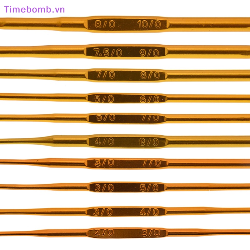 # Túi Đeo Chéo Thời Trang Hàn Cho Nữ # Set 10 Kim Móc Len Bằng Nhôm