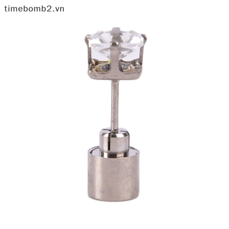 1 Đôi Bông Tai Hình Vương Miện Có Đèn LED Phát Sáng