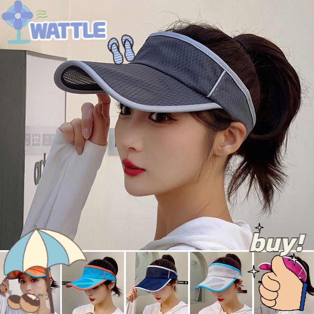 Mũ Lưỡi Trai Hở Chóp Phối Lưới Thoáng Khí Chống Tia Uv