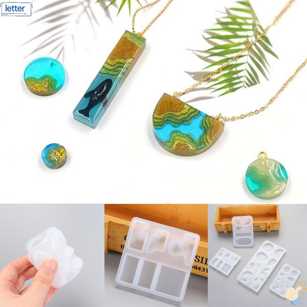 Khuôn Nhựa Làm Mặt Dây Chuyền Thủ Công|Dụng Cụ Làm Trang Sức Chuyên Dụng