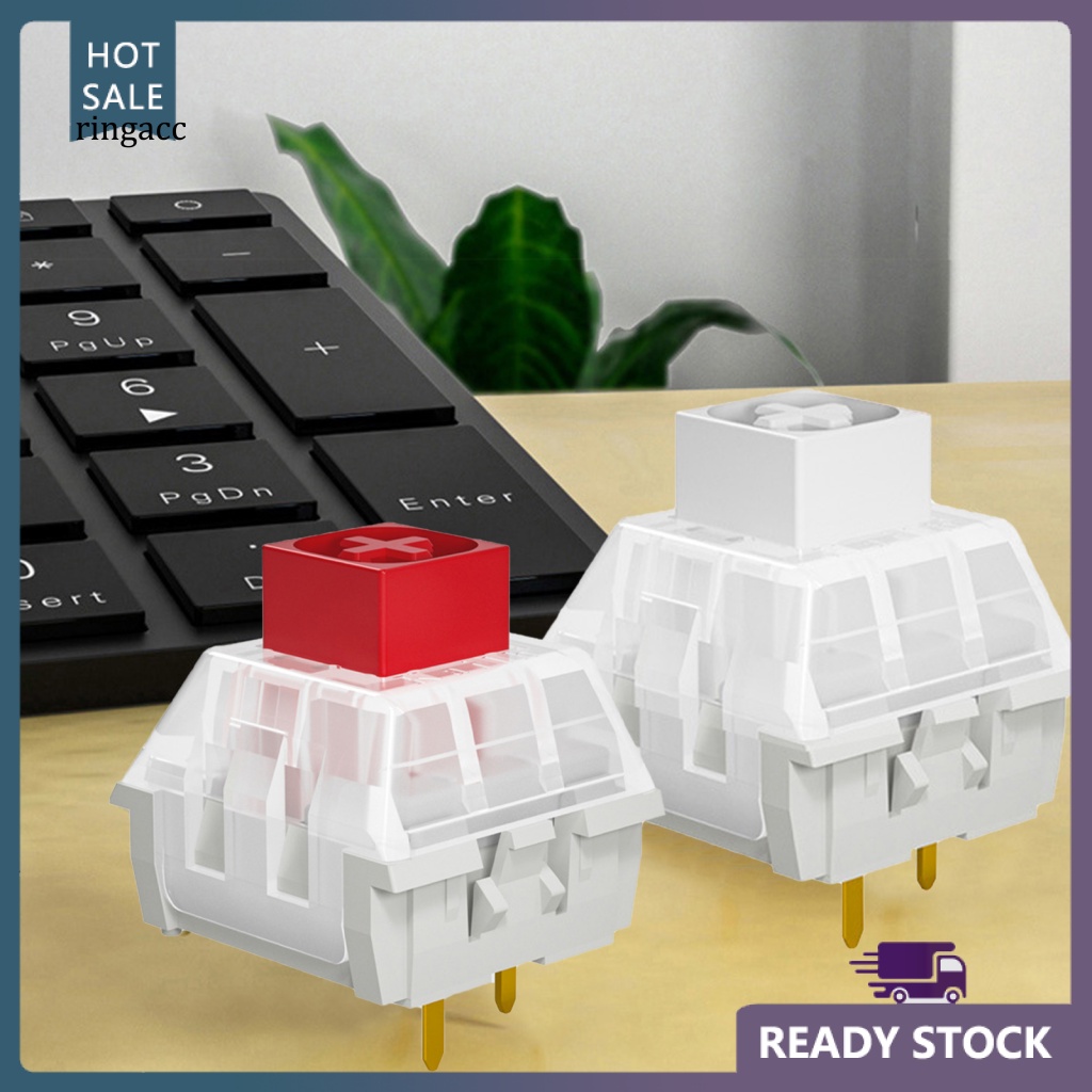 Công Tắc Bàn Phím RGA 3Pin Chống Bụi Không Ồn Thay Thế 3Pin Cho Máy Tính