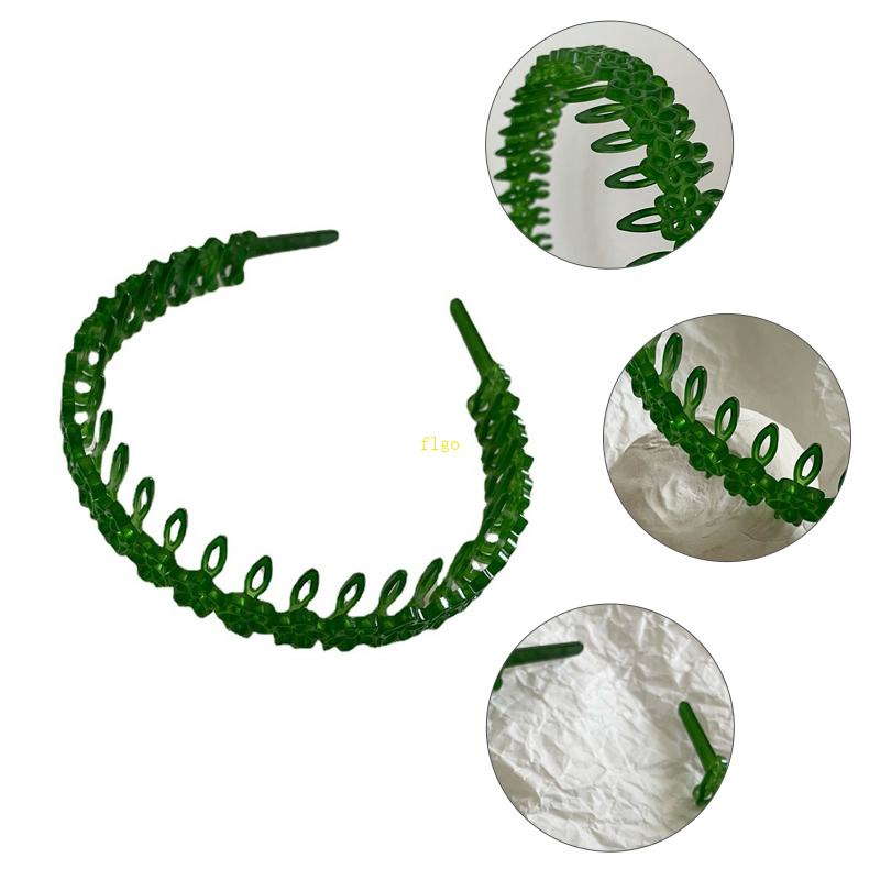 Băng Đô Cài Tóc Chống Trượt Đính Hoa Màu Sắc Xinh Xắn Cho Nữ