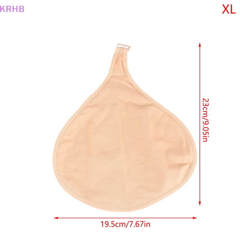 Krhb Móc Cài Áo Ngực Giả Hình Tam Giác Bằng Cotton Nhỏ Gọn Bảo Vệ Ngực Mới