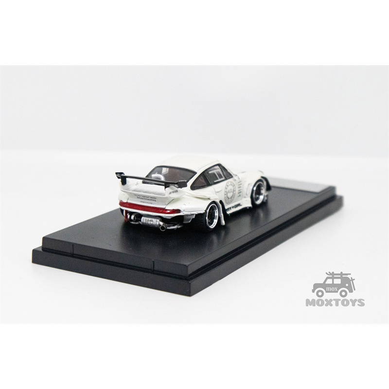 Mô Hình Xe Ô Tô RWB 993 Màu Đen / Trắng Tỉ Lệ 1: 64 Cao Cấp