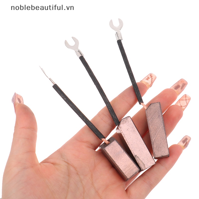 Chổi Than Hoạt Tính J164 8 10 12.5mm DC Bằng Đồng Cao Cấp