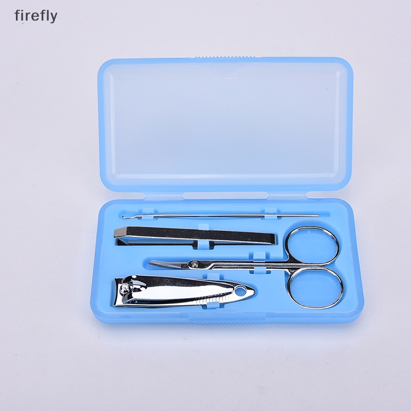 Bộ 4 Dụng Cụ Chăm Sóc Móng Chuyên Nghiệp Kèm Hộp Đựng Ốp