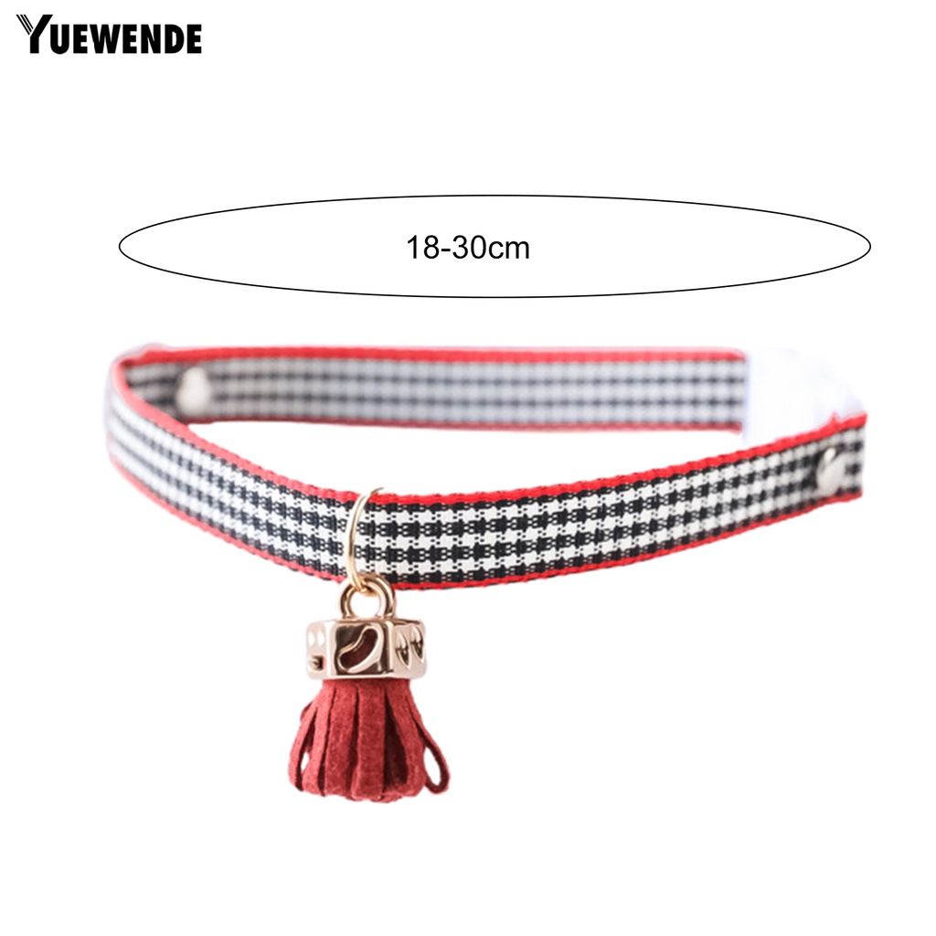 Yq.e Vòng Cổ Co Giãn Cao Họa Tiết Kẻ Sọc Có Khóa Cài Và Dây Đai An Toàn Sử Dụng Tại Nhà Cho Thú