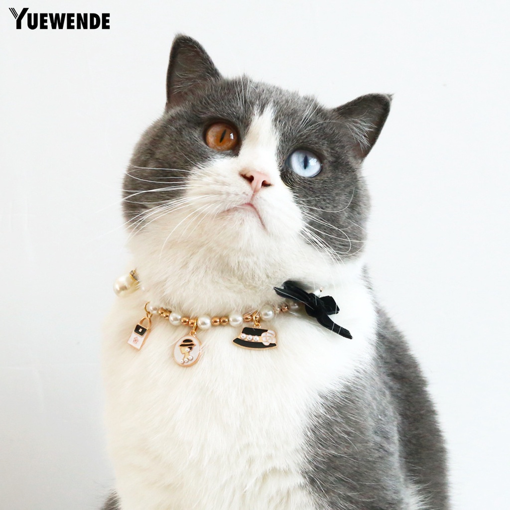 Yq.e Vòng Cổ Có Thể Điều Chỉnh Mặt Dây Lễ Hội Thời Trang Dành Cho Thú Cưng Thỏ Mèo