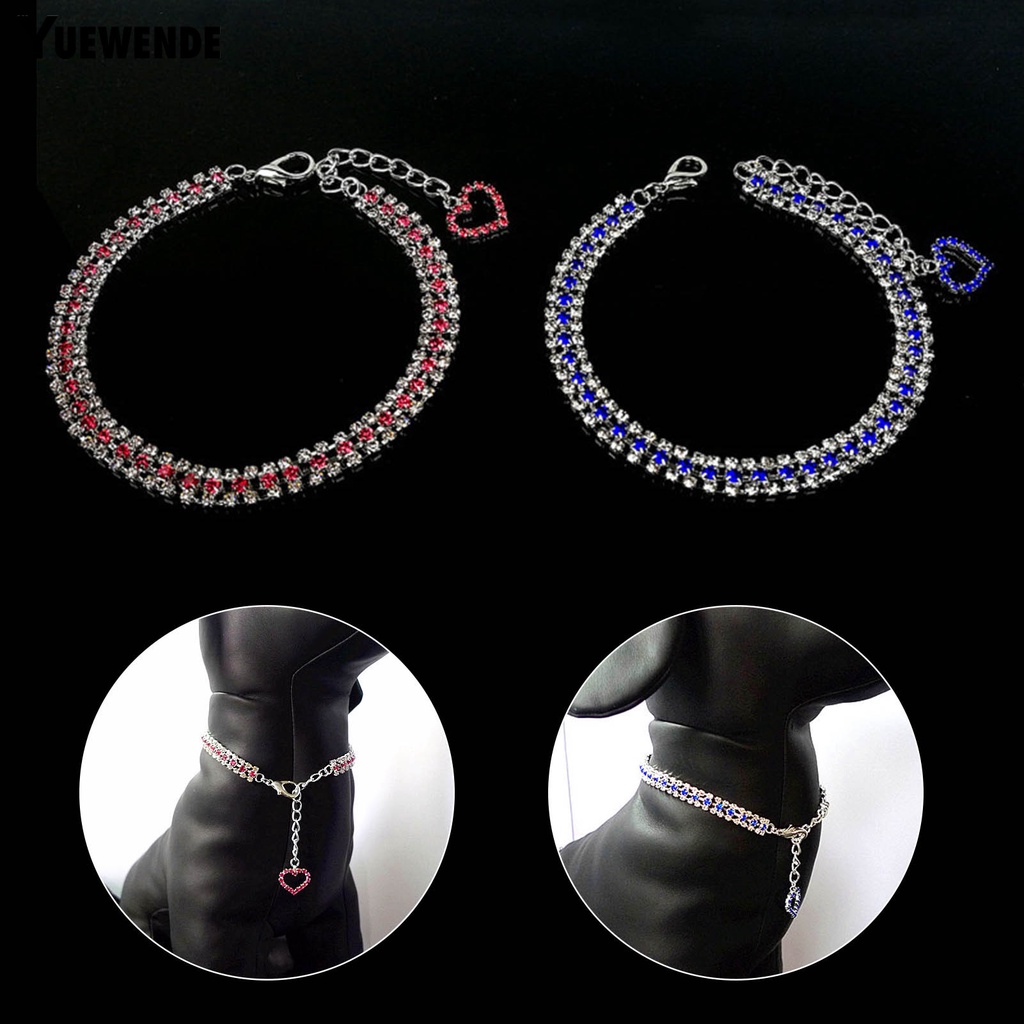 Vòng Cổ Hình Trái Tim Bằng Đồng Chống Dao Thời Trang Cho Thú Cưng