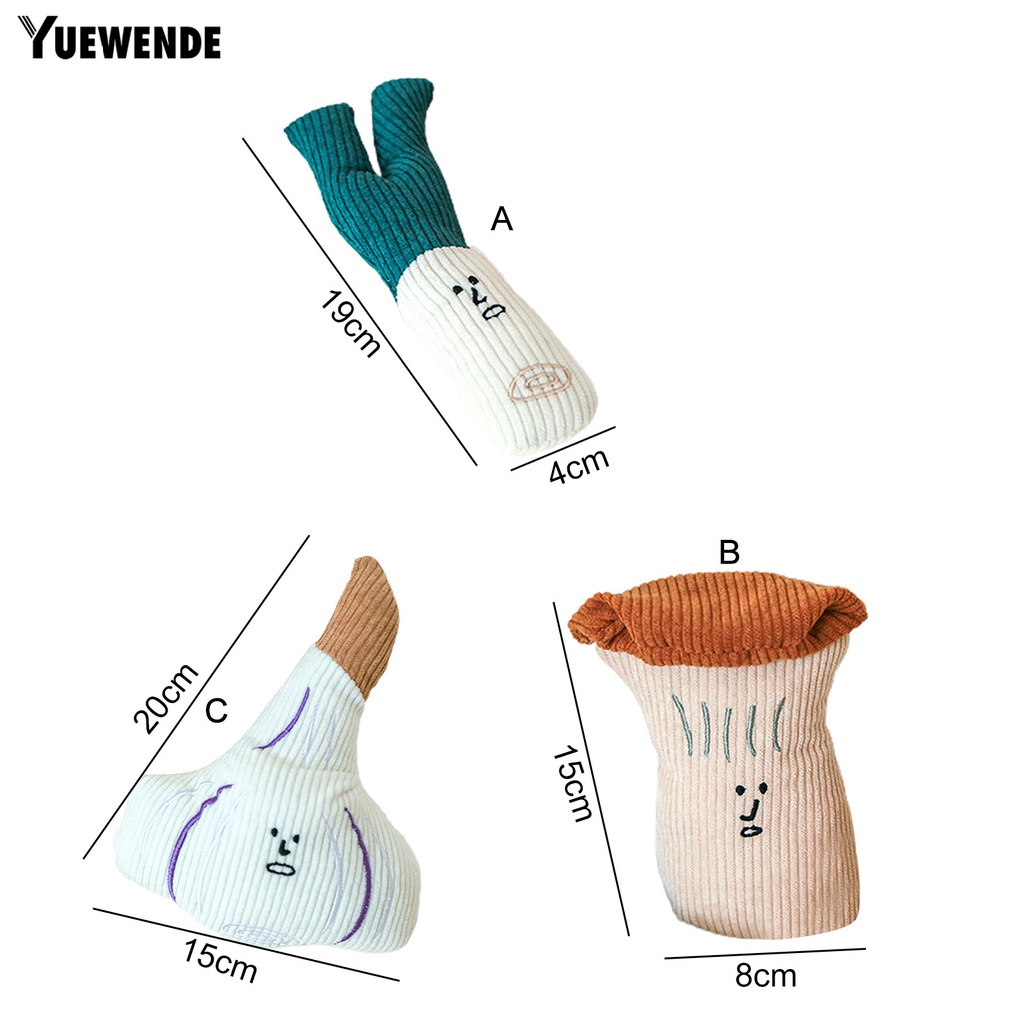 Đồ Chơi Nhồi Bông Giảm Căng Thẳng Chống Ăn Mòn Họa Tiết Hoạt Hình Cho Cún Cưng