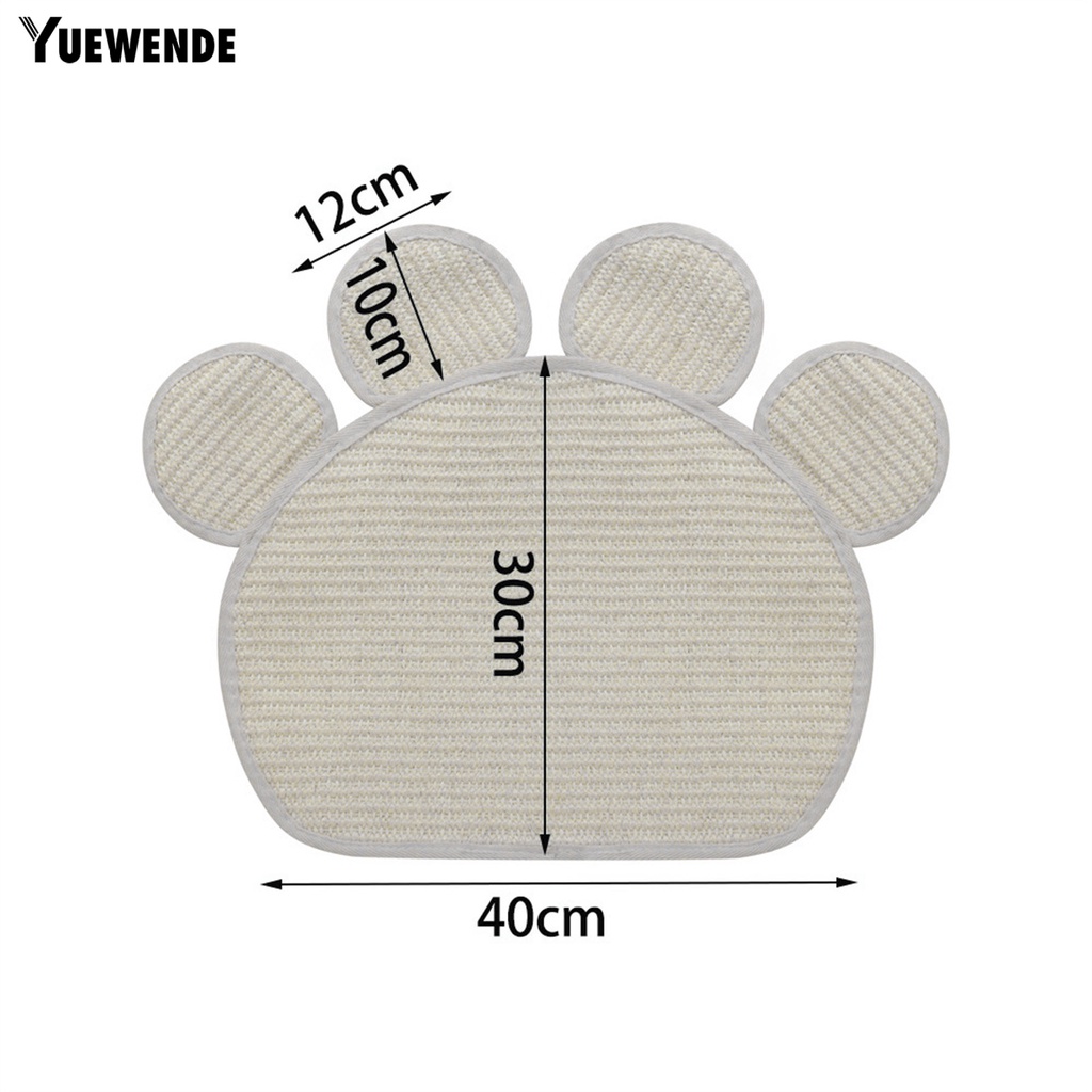 Thảm Dày Chống Trượt Chống Trầy Hình Bàn Chân Mèo Độc Đáo Cho Tường