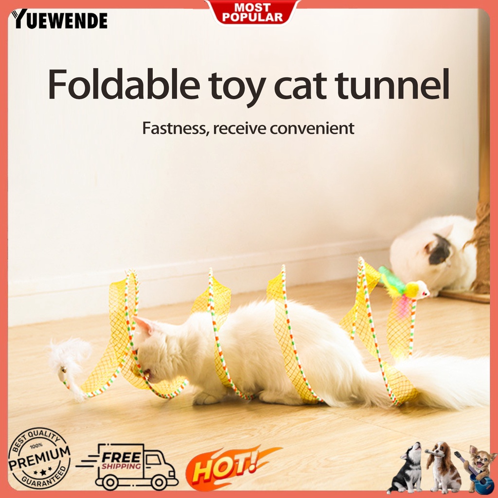 Đường Hầm Hình Chữ S Chống Trầy Xước Chống Ăn Mòn Cho Mèo Cưng