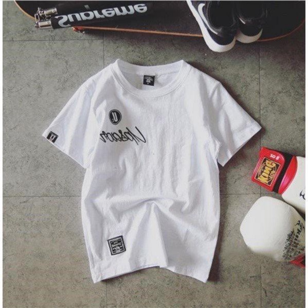 Áo Thun Tay Ngắn Dáng Rộng Phong Cách Hàn Quốc Thời Trang Mùa Hè Cho Nam
