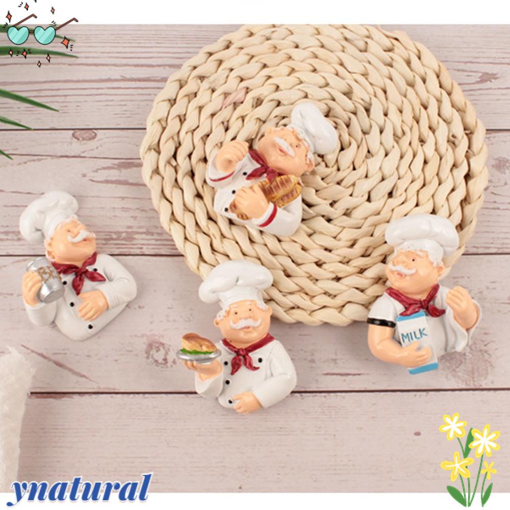 Móc Treo Dây Điện Hình Đầu Bếp Phong Cách Tự Nhiên Mới