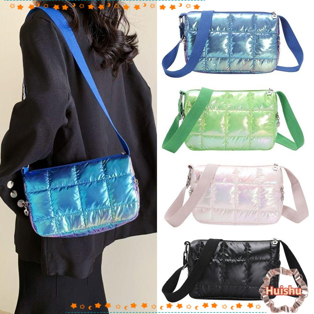 Túi Đeo Vai Bằng Cotton Gọn Nhẹ Màu Sắc Đơn Giản Cho Nữ