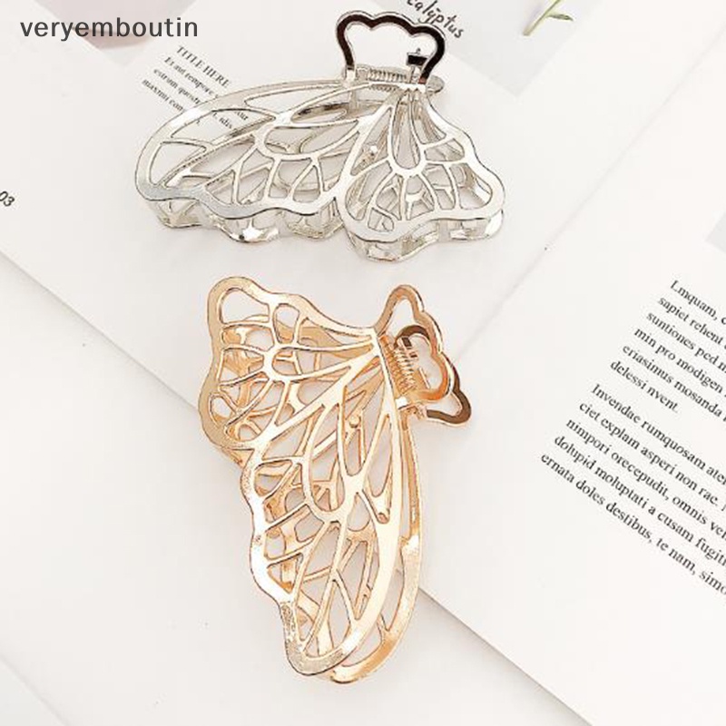 Kẹp Tóc Càng Cua Lớn Bằng Hợp Kim Hình Học Cho Nữ