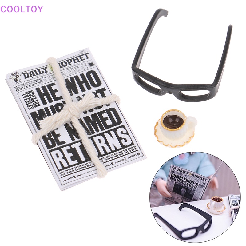 1 Set Kính Mát 1: 12 Trang Trí Nhà Búp Bê