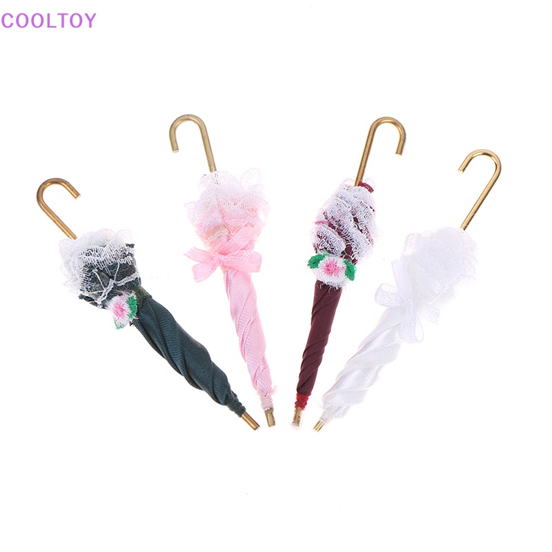 1 Chiếc Ô Ren Xinh Xắn Cho Nhà Búp Bê Tỷ Lệ 1: 12