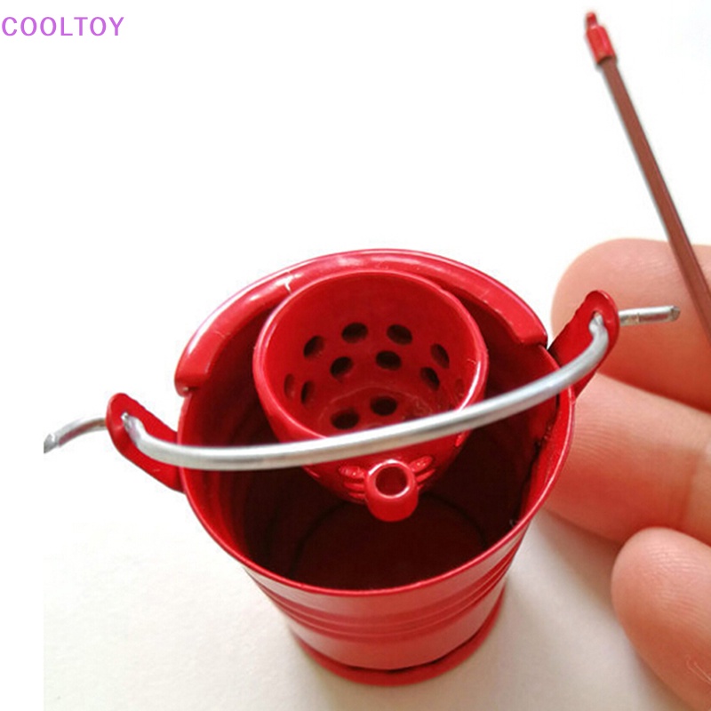 Cooltoy 1 Bộ Cây Lau Nhà Búp Bê Tỉ Lệ 1: 12