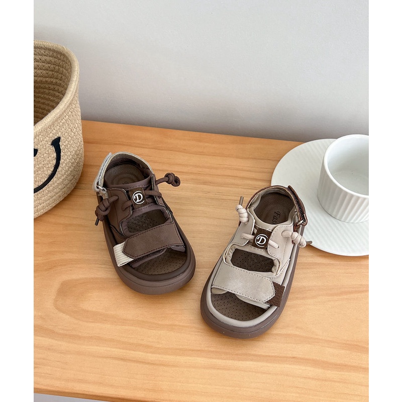 Giày Sandal Đế Mềm Phong Cách Thể Thao Thời Trang Mùa Hè 2023 Dành Cho Bé 3-16 Tuổi