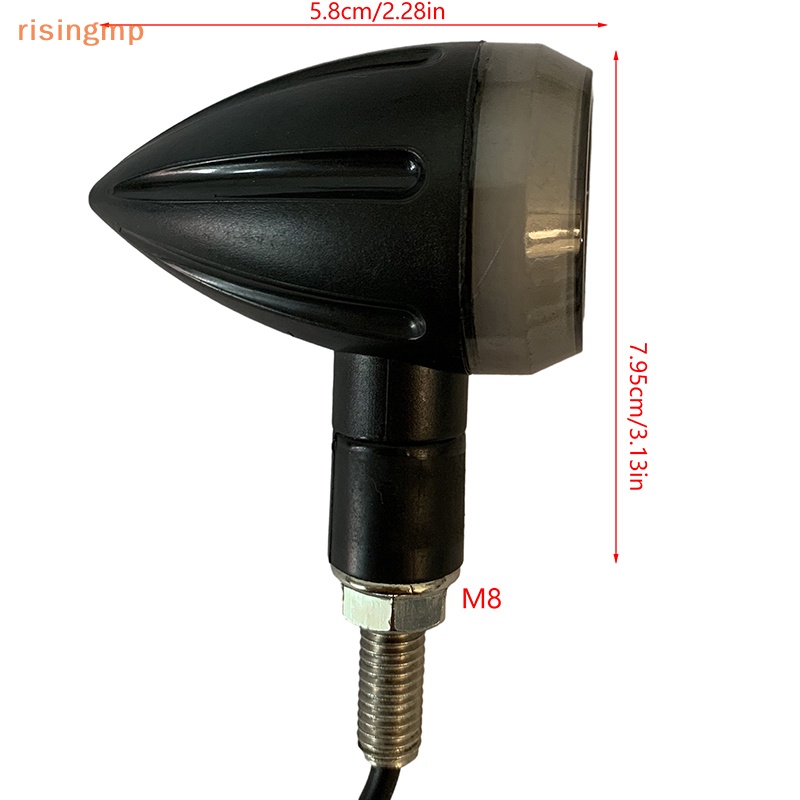 Set 2 Đèn Led Xi Nhan 15 Bóng Màu Hổ Phách Đỏ Chuyên Dụng Cho Xe Mô Tô