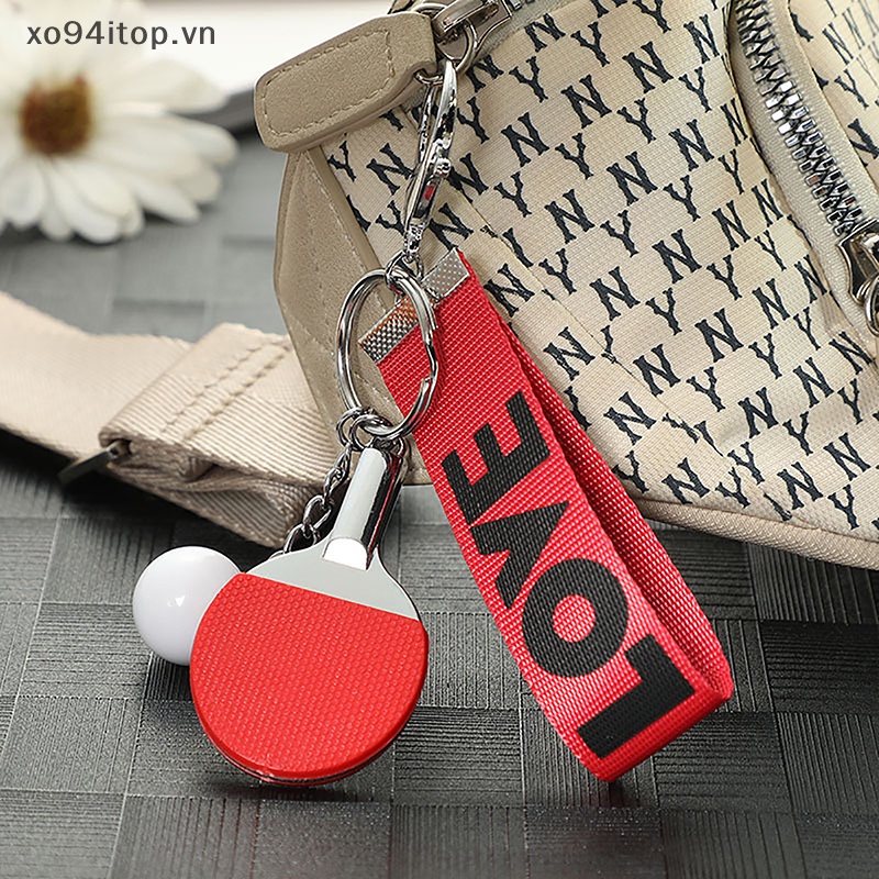 Xoitop Móc Khóa Xe Hơi Thể Thao Ping Pong Làm Quà Lưu Niệm
