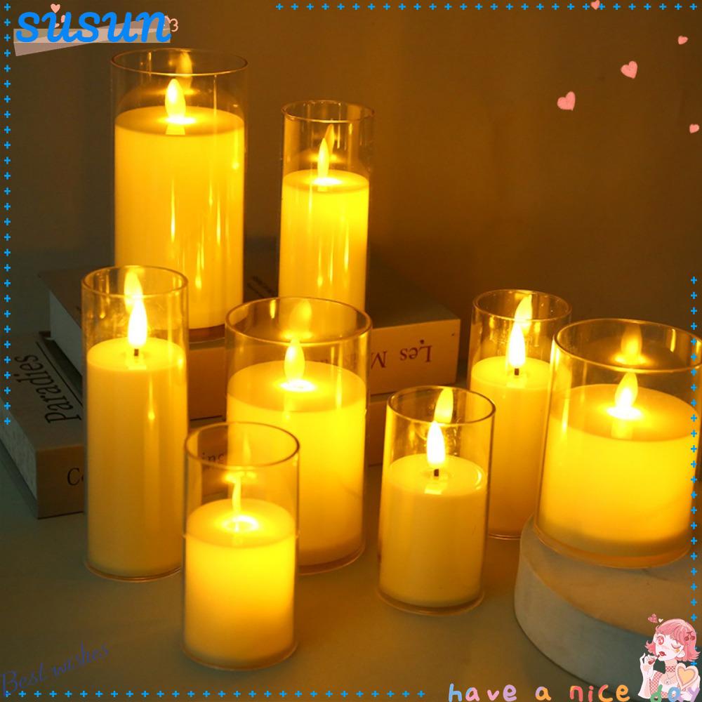 OYXJJP Đèn LED Hình Ngọn Nến Trang Trí Không Lửa