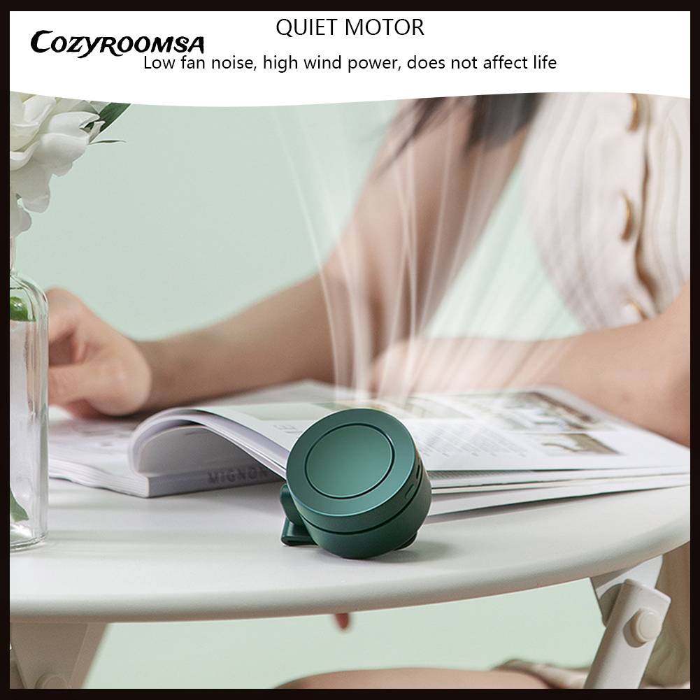 Quạt Làm Mát Sạc Cổng USB Dùng Cho Cắm Trại / Leo Núi / Câu Cá
