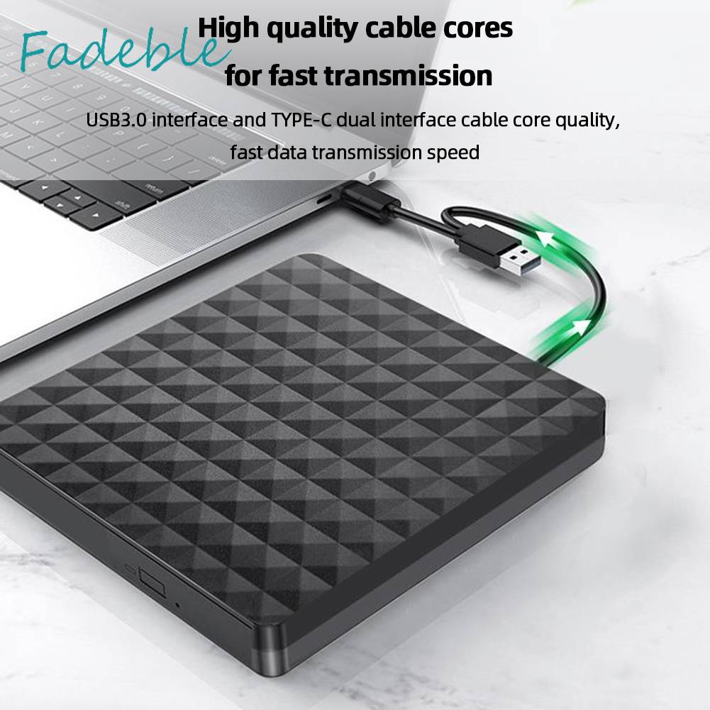 Ổ Đĩa Cứng USB 3.0 Và Type-C DVD RW CD Cho Laptop Notebook PC