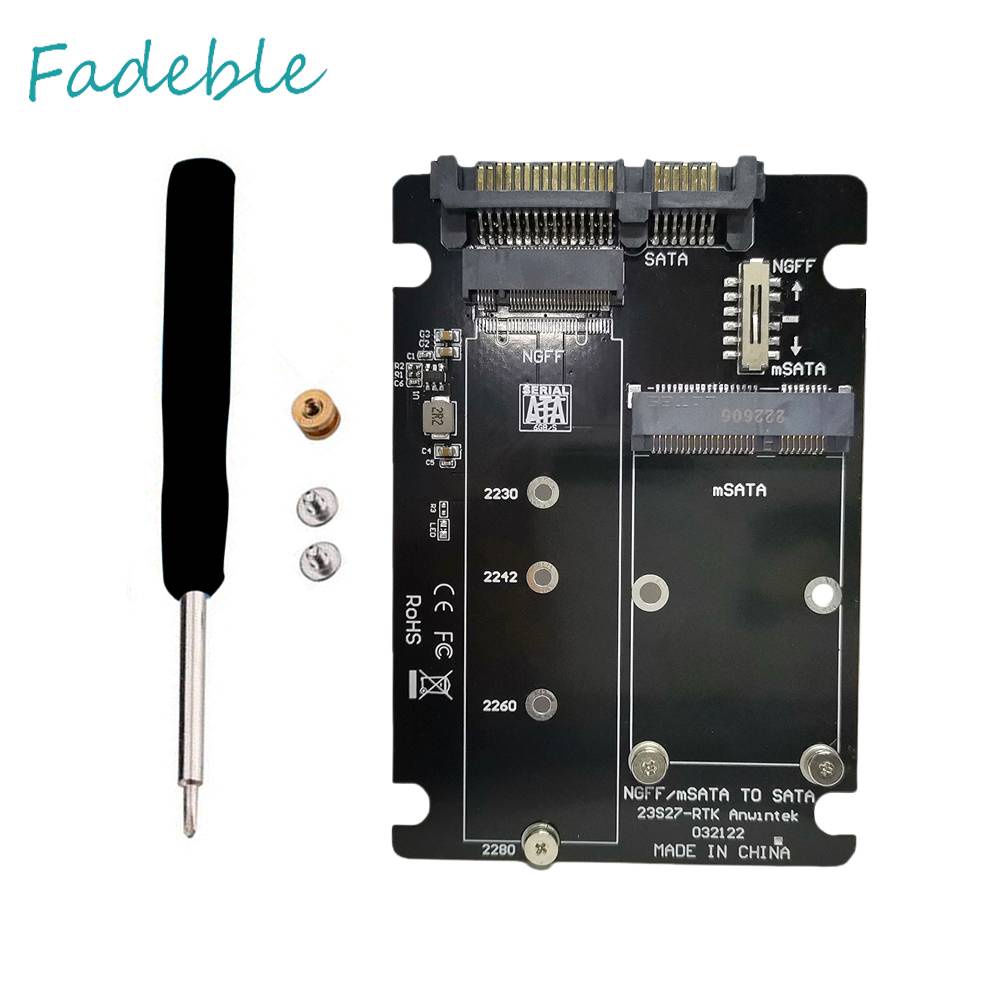 Bảng Mạch Ổ Cứng Giao Diện Kép Cho 2230 / 2242 / 2260 / 2280 M.2 NGFF SATA SSD