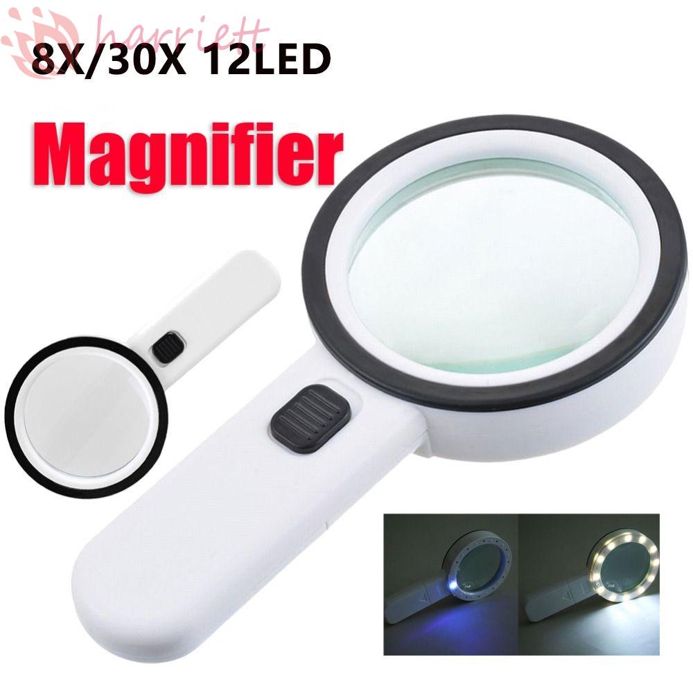 Kính Lúp Phóng Đại 8X Hỗ Trợ Sửa Chữa Đồng Hồ Trang Sức Tiện Dụng