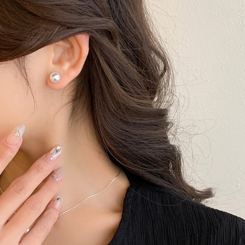 Khuyên Tai Bạc 925 Phong Cách Hàn Quốc Đơn Giản Chất Lượng Cao Thời Trang Mùa Hè Hàng Mới Dành Cho Bạn Nữ