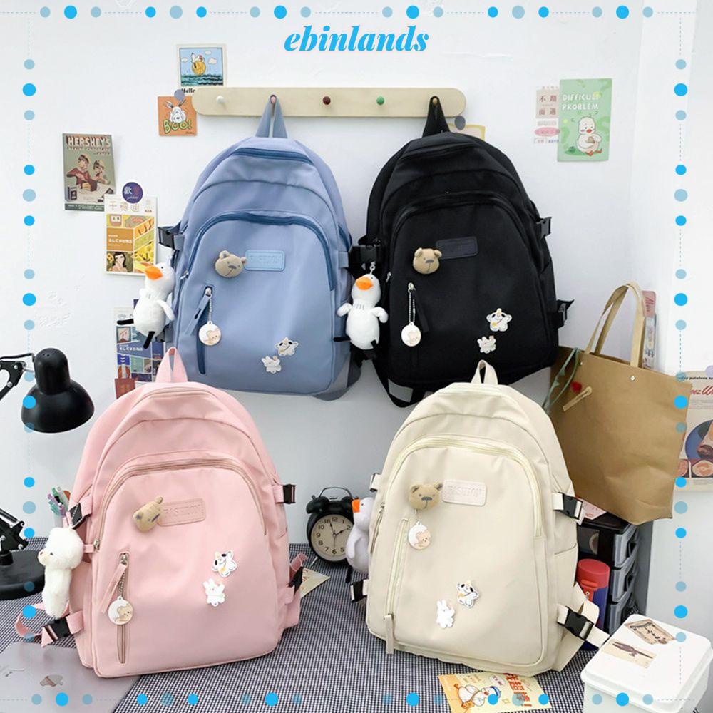 Ba Lô Du Lịch Chất Liệu Nylon Sức Chứa Lớn Phong Cách Châu Âu Cho Nữ