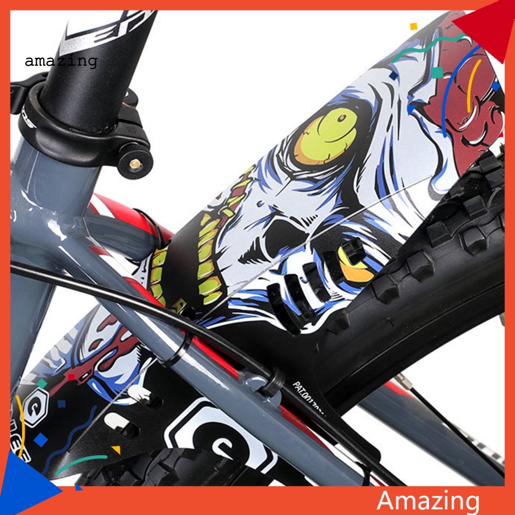 FENDER Bộ 2 Tấm Chắn Bùn Bằng Nhựa Chống Bụi Thông Dụng Cho Xe Đạp MTB