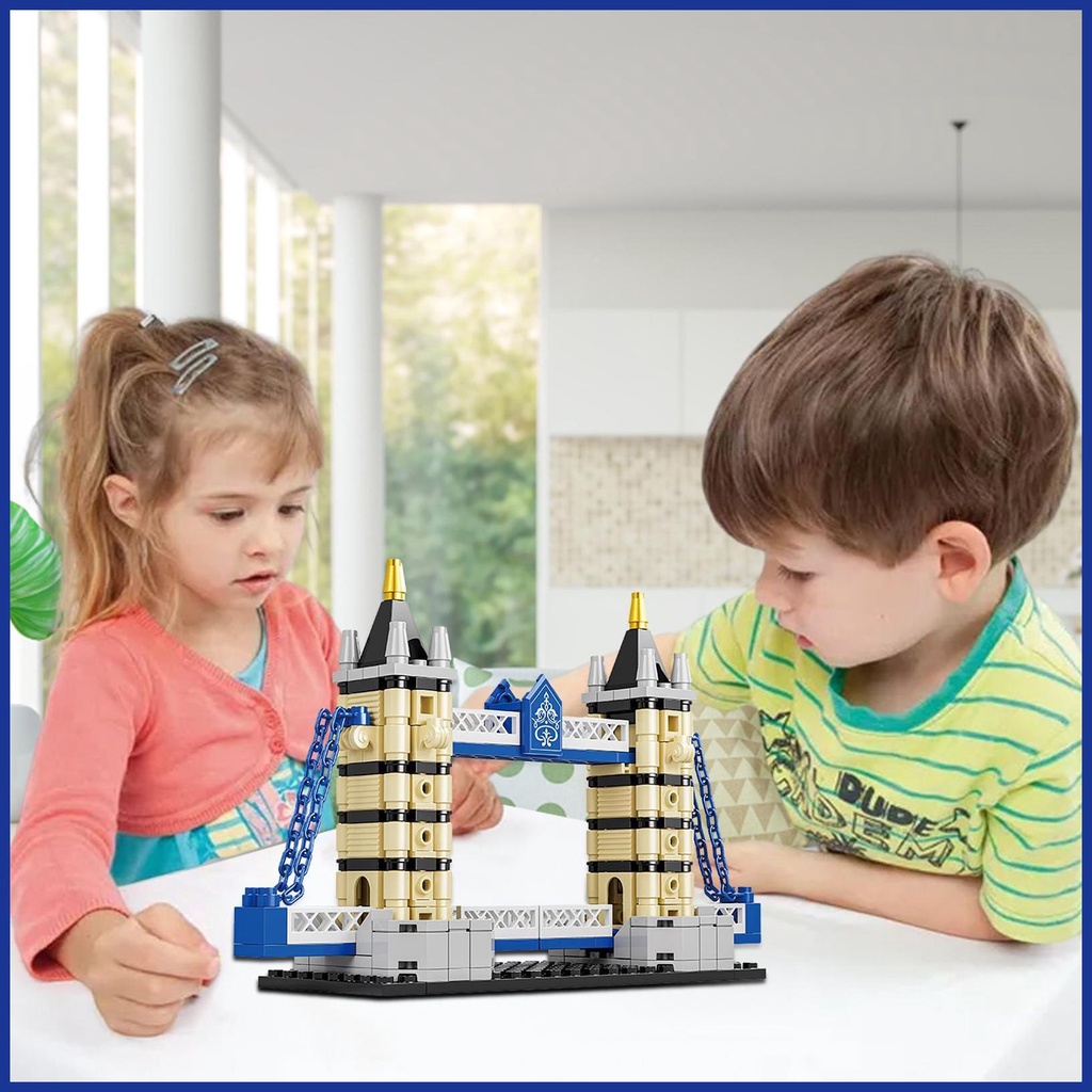 Bộ Đồ Chơi Lắp Ráp Mô Hình 3D Mini DIY Dành Cho Trẻ Em Và Người Lớn