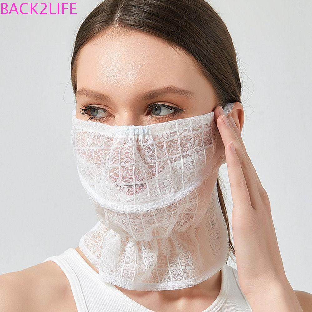 Khẩu Trang Chống Nắng / Tia UV / Gió Thoáng Khí Thời Trang Mùa Hè Cho Nữ BACK2LIFE